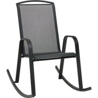 [837390 / TJF-T026] Outdoor Expressions Windsor Sling Rocking Chair