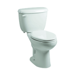 [S7008WH] Briggs Abingdon Toilet Elongated S-Trap ADA 12 In. Rough-in, White