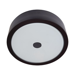 [7117CF-11 RHFMCL31725] Royal Homes Flush Mount Ceiling Light, 2xE27 40W Coffee
