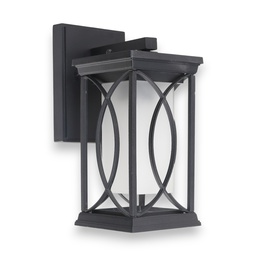 [9411W-BK RHOWL31709] Royal Homes Outdoor Wall Light, E27 60W Black