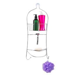 [RHSC31674] Royal Homes Shower Caddy Metal, Chrome