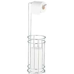 [734-L0992-CH / 734-1428471B RHFTPH31683] Royal Homes Freestanding Toilet Paper Holder Metal, Chrome
