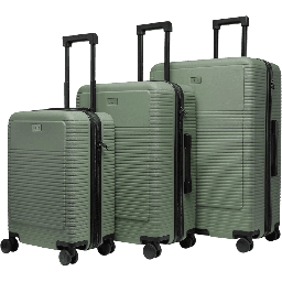[ELLUGSETOPPSGR - 28in.] Elle Passage Composite Luggage with Double Spinner Wheels 28In., Olive Green