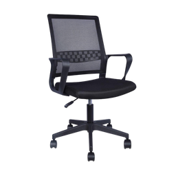 [ZCH-5001-BK / MOC31930] Mobel Executive Office Chair Mesh, Black (Weight Limit 220lb)