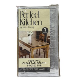 [710-1445648] Perfect Kitchen PVC Table Protector 60 x108 In., Clear