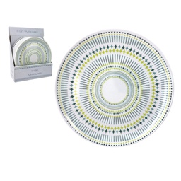 [726-2403783] Life Art Melanine Side Plate 8 In.