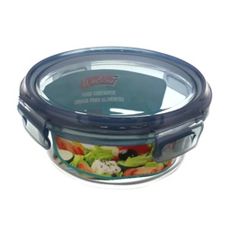 [750-02557] Windrose Glass Food Container Round 620ml