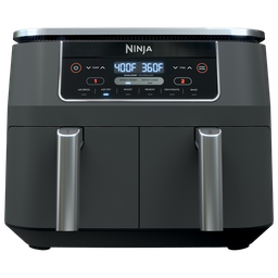 [DZ201] Ninja Foodi 6-in-1 Two-Basket Air Fryer 8 Qt. with DualZone Technology