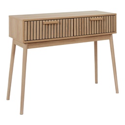 [KCWF202408265-OAK] Kenneth Cole Magnus Blonde Console Table