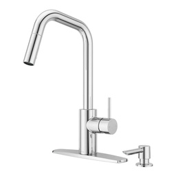 [F529SENC] Pfister Sena Pull-Down Single Handle Kitchen Faucet, Polished Chrome