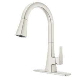[F529ADLS] Pfister Admiral Pull-Down Single Handle Kitchen Faucet, Stainless Steel