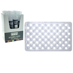 [736-YST6039] Pacific Club PVC Bath Mat 60x38cm, Clear
