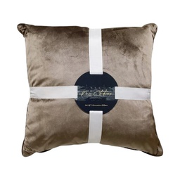 [730-1452929] Chateaux 2-pack Throw Pillows, Brown