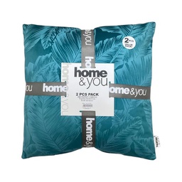 [730-1447157] Home &amp; You Cushion 18x18 In., Blue