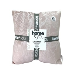 [730-1447154] Home &amp; You Cushion 18x18 In., Pink