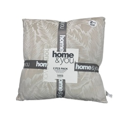 [730-1447152] Home &amp; You Cushion 18x18 In., Beige