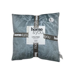 [730-1447156] Home &amp; You Cushion 18x18 In., Sky Blue