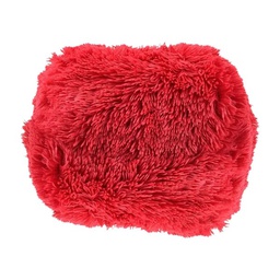 [730-1406430] Toskana Collection Plush Pillow, Red