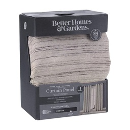 [715-448329] Better Homes &amp; Gardens Window Curtain, Black