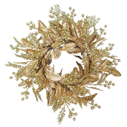 [XH1464012LG] Montefiori Christmas Wreath 60cm / 23.5 In.