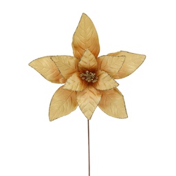 [831-AMX044-25280B] ^Miro Poinsettia 40x50cm Gold