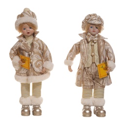 [831-XMTX254-2507H] ^Miro Musical Carollers 43cm