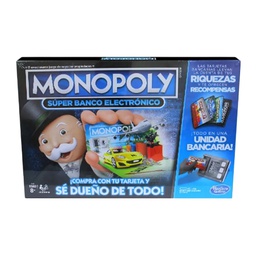 [826-E8978] Monopoly Super Electronic Banking