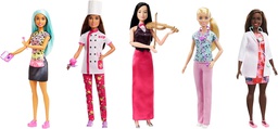 [821-DVF50ABC] Barbie Career Doll, Assorted