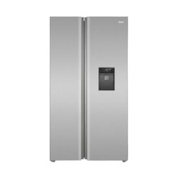 [OS-SBST22SSDI] Oster Side-by-Side Refrigerator with Water Dispenser, 22 Cubic Feet, Stainless Steel