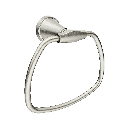[MY4886BN] Moen Tiffin Towel Ring, Brushed Nickel