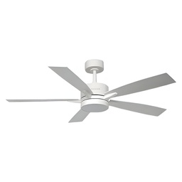 [DHW-F-120-WH] Honeywell Vegas Ceiling Fan 52 In. 18W CCT LED, White