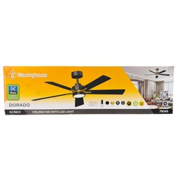 [79049] Westinghouse Ceiling Fan 52 In. Gold