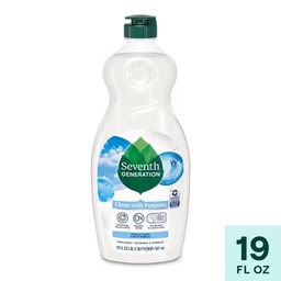 [68406240] Seventh Generation Liquid Dish Soap 19 Oz. Free &amp; Clear