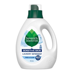 [64353519] Seventh Generation Liquid Laundry Detergent 90 Oz. Free &amp; Clear
