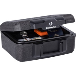 [1200] Sentry Safe Key Lock Steel Security Chest 11 In. Deep
