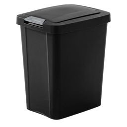 [10439004] Sterilite TouchTop Wastebasket 7.5 Gal. Black
