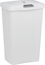 [10458004] Sterilite TouchTop Wastebasket 13 Gal. White
