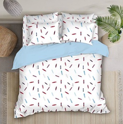 [NCO-SH113-FQ-PRINT] Nautica 6pc Bed in a Bag Full / Queen