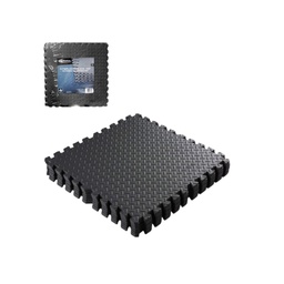 [HWL-003/BLK] Weston EVA Modular Mat 60x60x1cm Black (4pc Set)