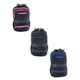 [42-53568] Swiss Bag Laptop Backpack, Black