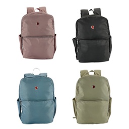 [42-53696] Swiss Bag Backpack, Black / Pink / Sky Blue / Beige