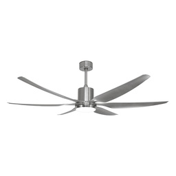 [STXELHGI5403L] Stanley Ceiling Fan 54 In. 6-Blades DC CCT, Silver