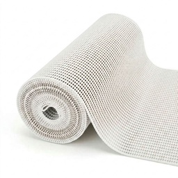 [NH39-122-WHT] Nautica Home PVC Shelf Liner 18 In. x 10 Ft./ 45cm x 3.04M. White