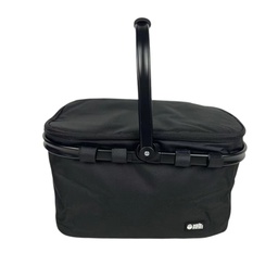 [WS-1-063] Walk Safari Basket Cooler Bag 9.4L., Black