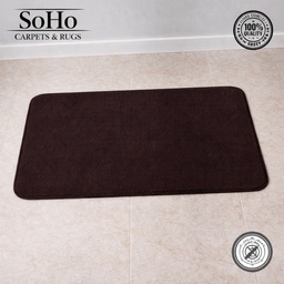 [WF-POP-40X60CHO] SoHo Carpets Memory Foam Bath Mat 40x60cm Chocolate