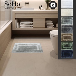 [TY-SOFT-50X80] SoHo Carpets Bath Mat 50x80cm Assorted