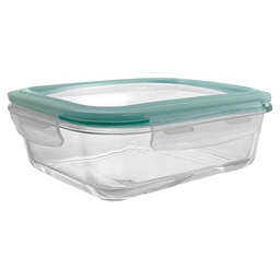 [750-RT630] Fusion Gourmet Glass Food Storage Container Rect. 630ml