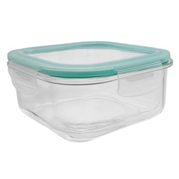 [750-SQ800] Fusion Gourmet Glass Food Storage Container Square 800ml