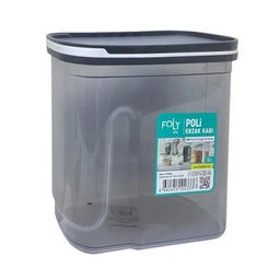 [723-BNM2333] Soft Chef Storage Bowl with Lid 3L. Black