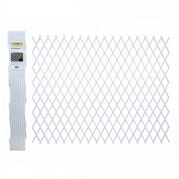 [767-02023] Decore Plastic Garden Fence - White
